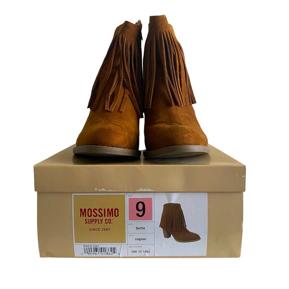 Fringe Western Boots Booties - Picture 6 of 6